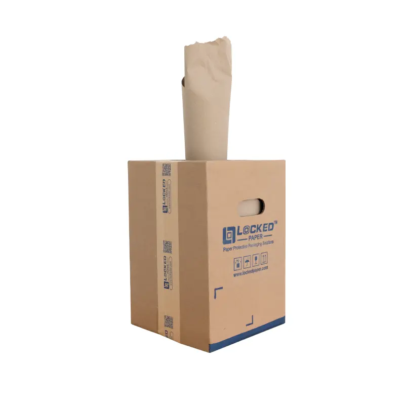 Máy phân phối giấy thủ công Handex/FlowFill/TubeFill dùng để đóng gói/lấp đầy khoảng trống.